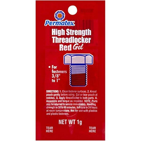 Spray Nine 09979 Countermans Choice High Strength Threadlocker Red Gel 3003.4173